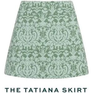 Hill House Home Green Tatiana Skirt - XS